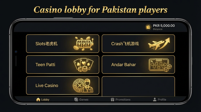 Lobby view of s92 bet for Pakistan users - 4